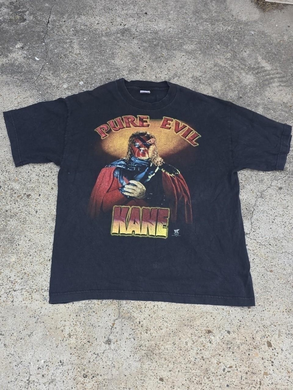 Vintage Kane Pure Evil Tee Large WWF WWE Undertaker Size XL